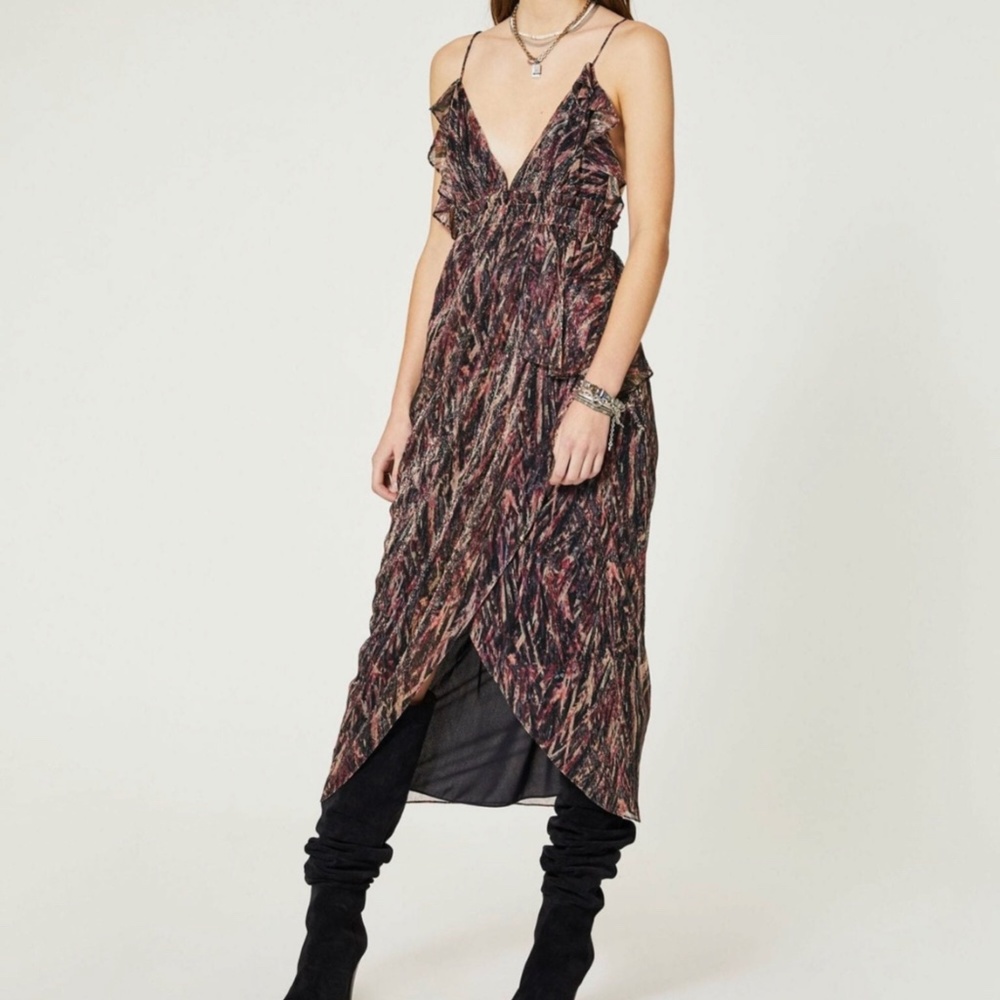 IRO Ciotina party cocktail dress!  Size Fr 38  $770 retail Exc cond!